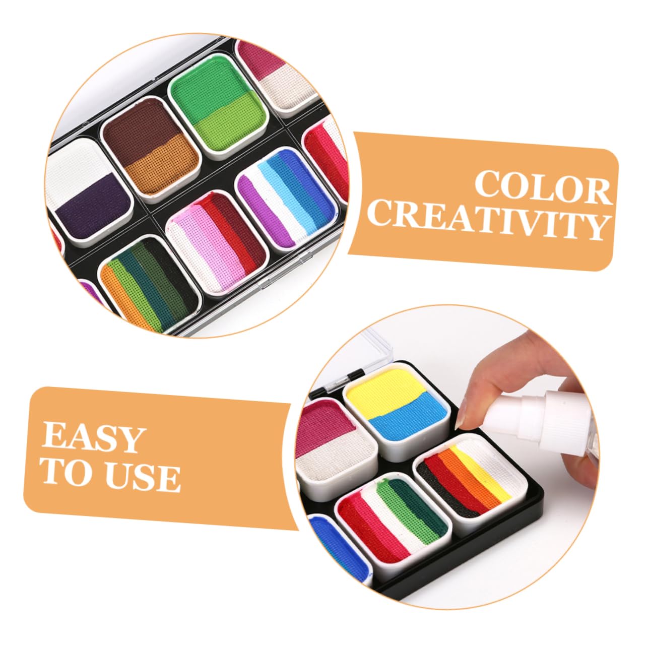 Nukolo Face & Body Paint 12pc #NK3012P image 4