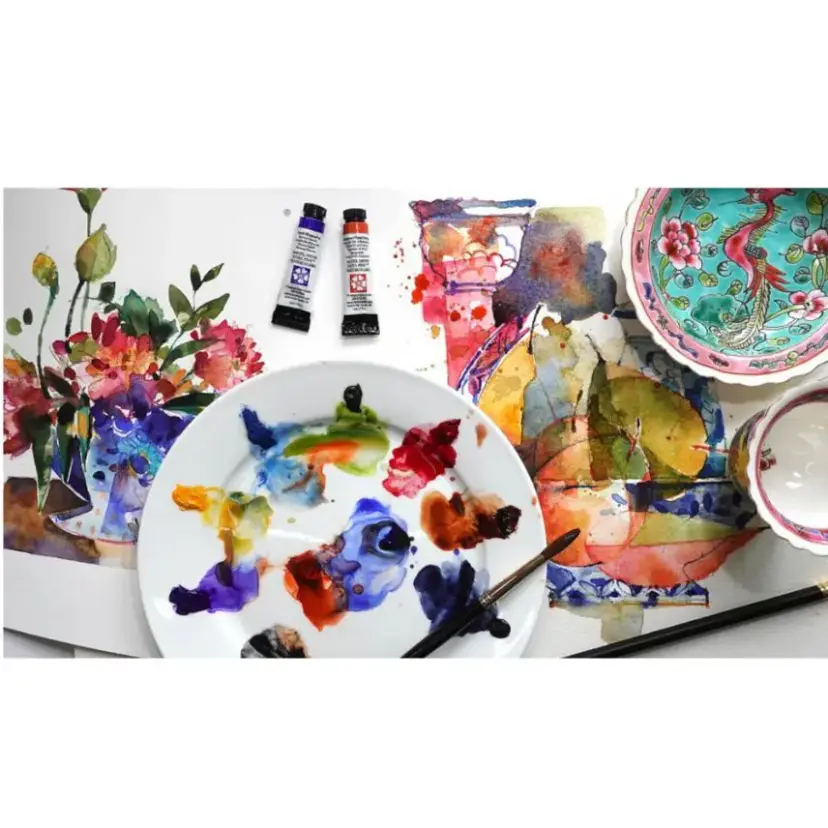 Daniel Smith Watercolor 10 Color Pablo Ruben's Master Artist Set (10 X 5ml Tubes) image 4