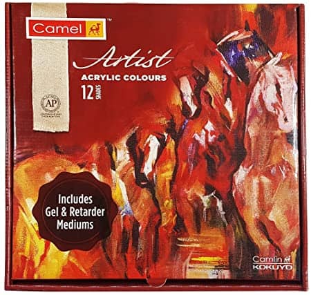 Camel Artist Acrylic Color 40ml - 12 Shades image 3
