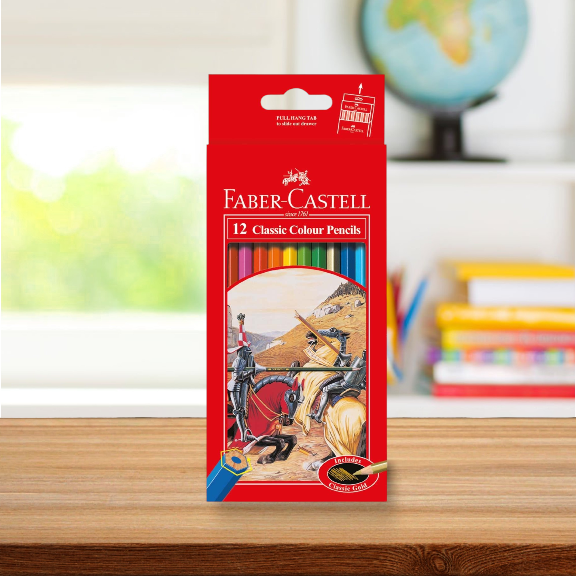 Faber Castell 12 Classic Colour Pencil Long image 2