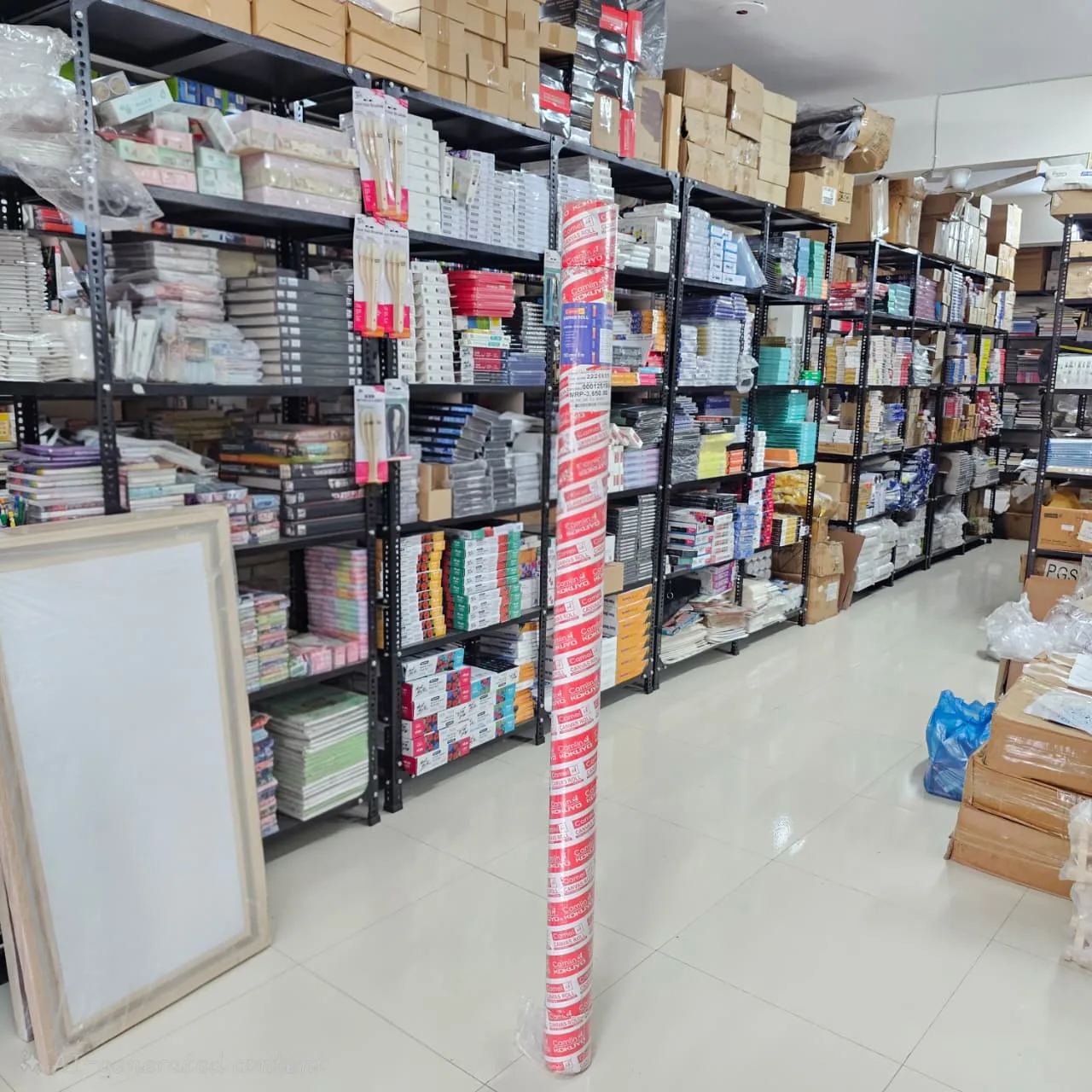 Camel Professional Cotton Canvas Rolls 152cm X 5 METERS FINE GRAIN 5feet x16.4 feet image 2