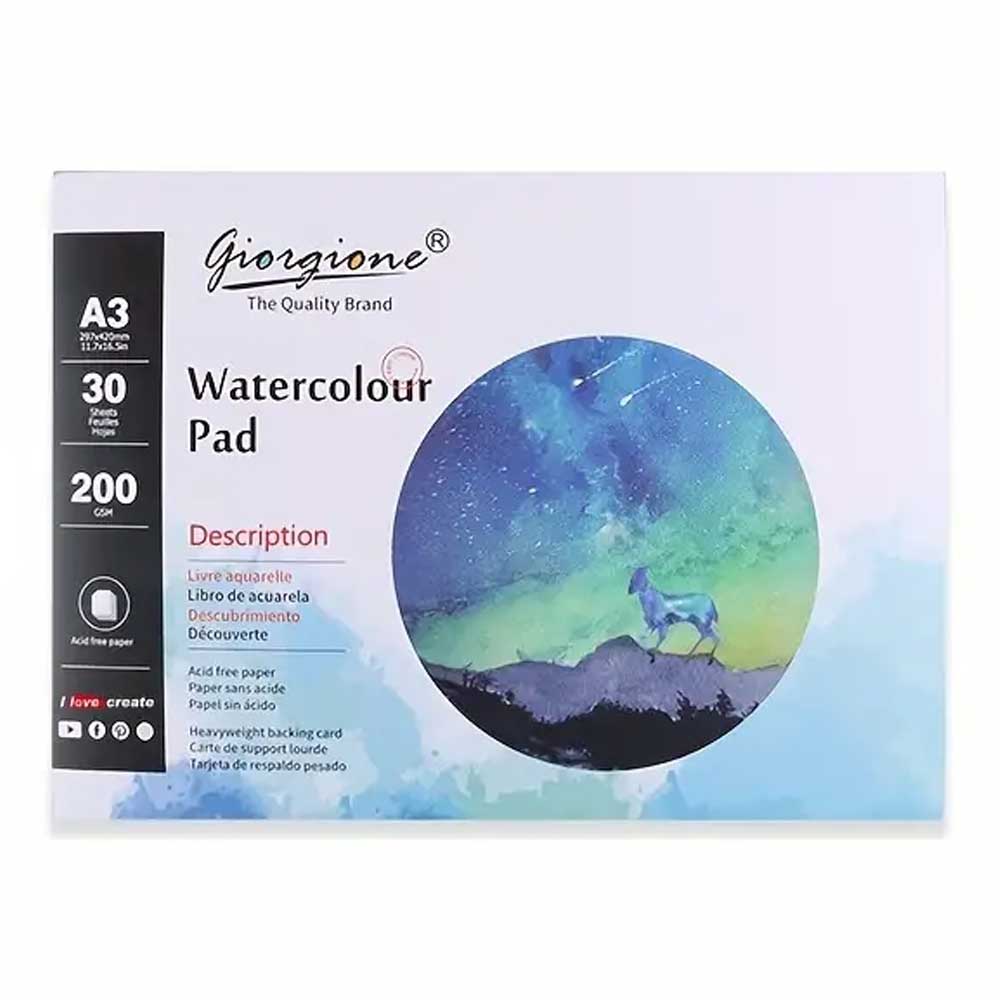 Giorgione Artist Watercolor Pad 200GSM image 8