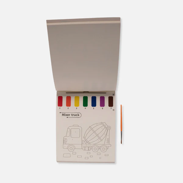 Y-Plus+ Water Coloring Book Set | Water coloring book set  image 2