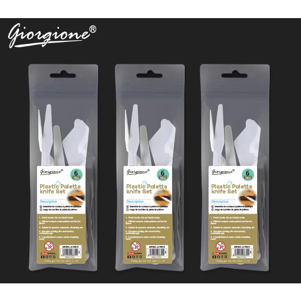 Giorgione Plastic Palette Knife set image 2