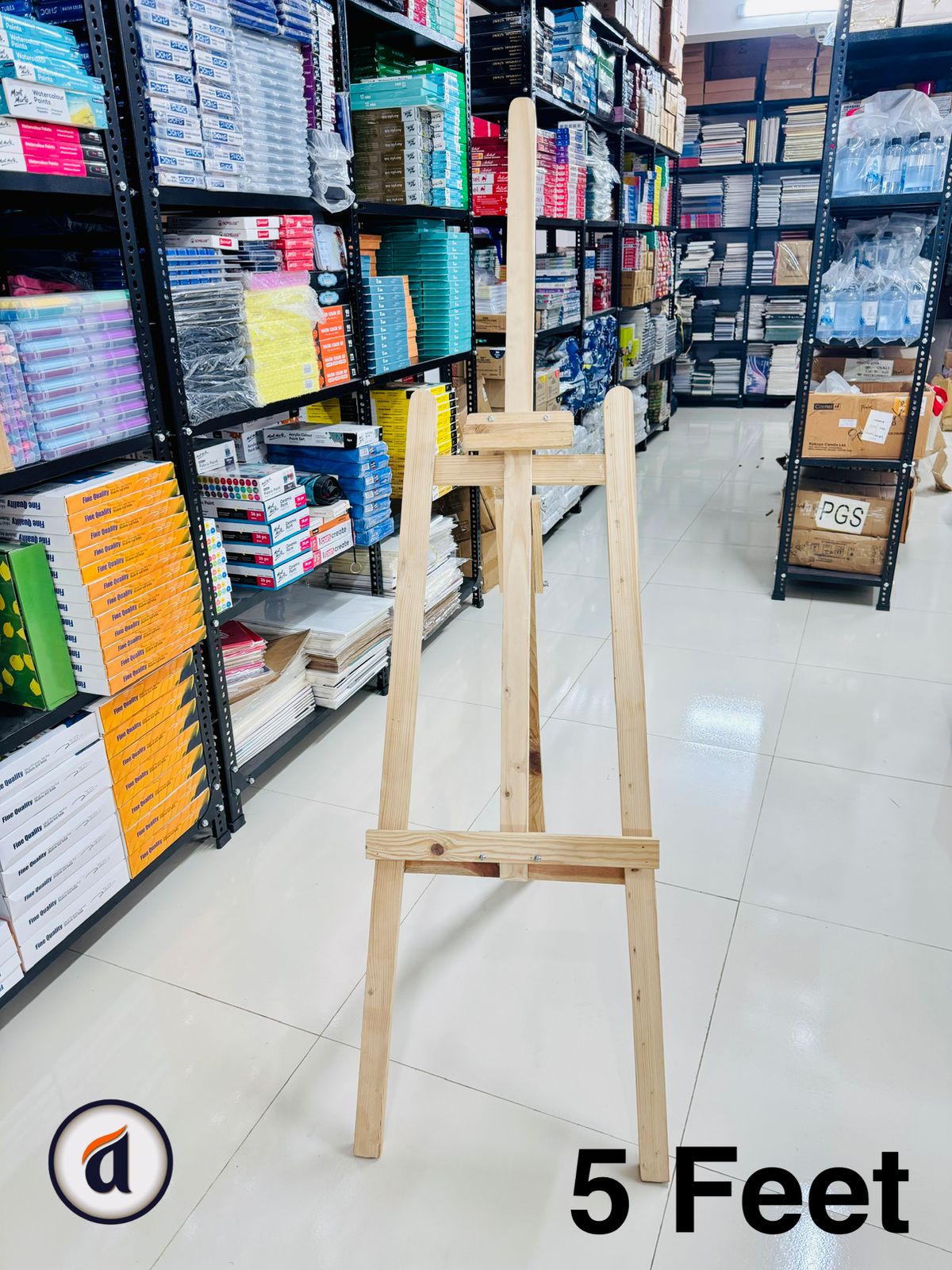 Art Canvas Stand, Wooden Easel image 4