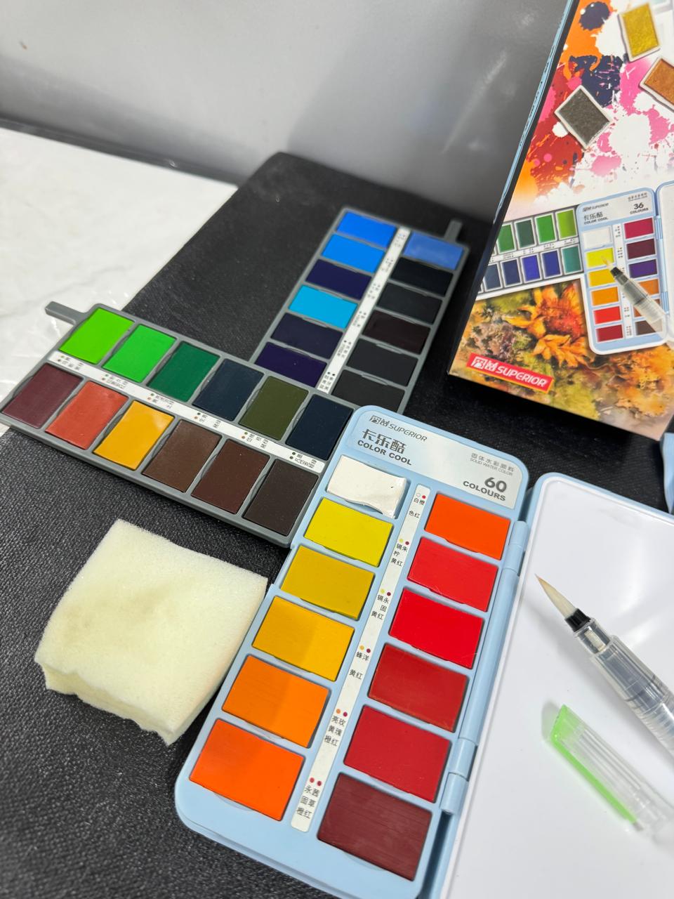 Superior Watercolour Cake 60pc image 2