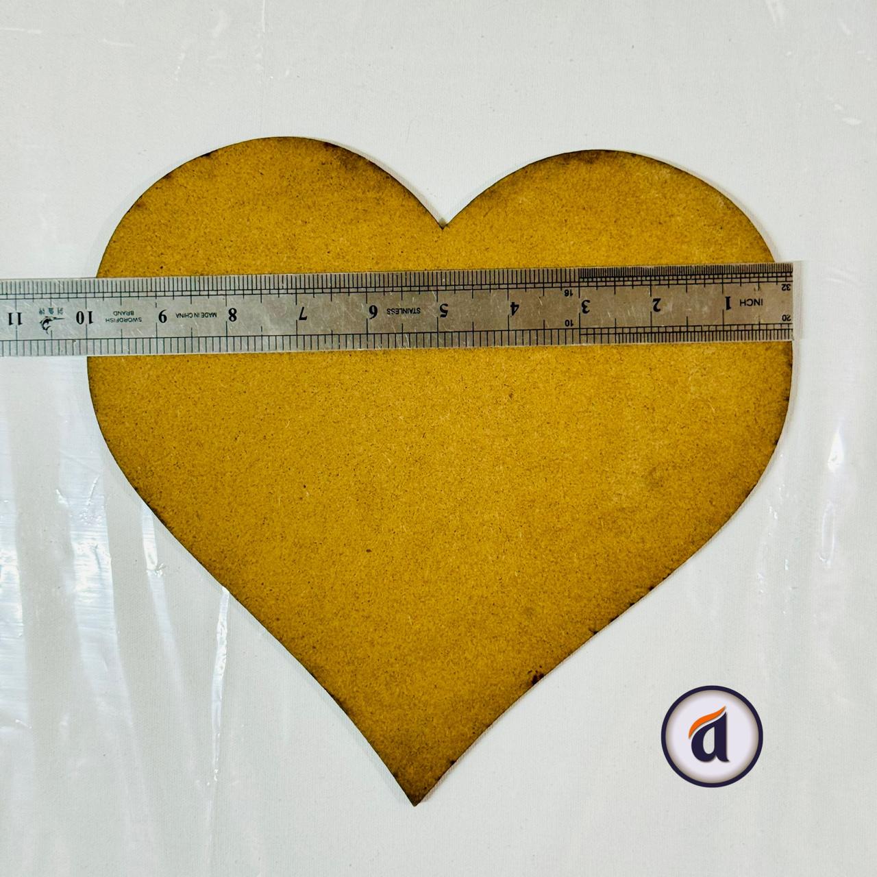 Love Shape MDF Board 10 inch image 2