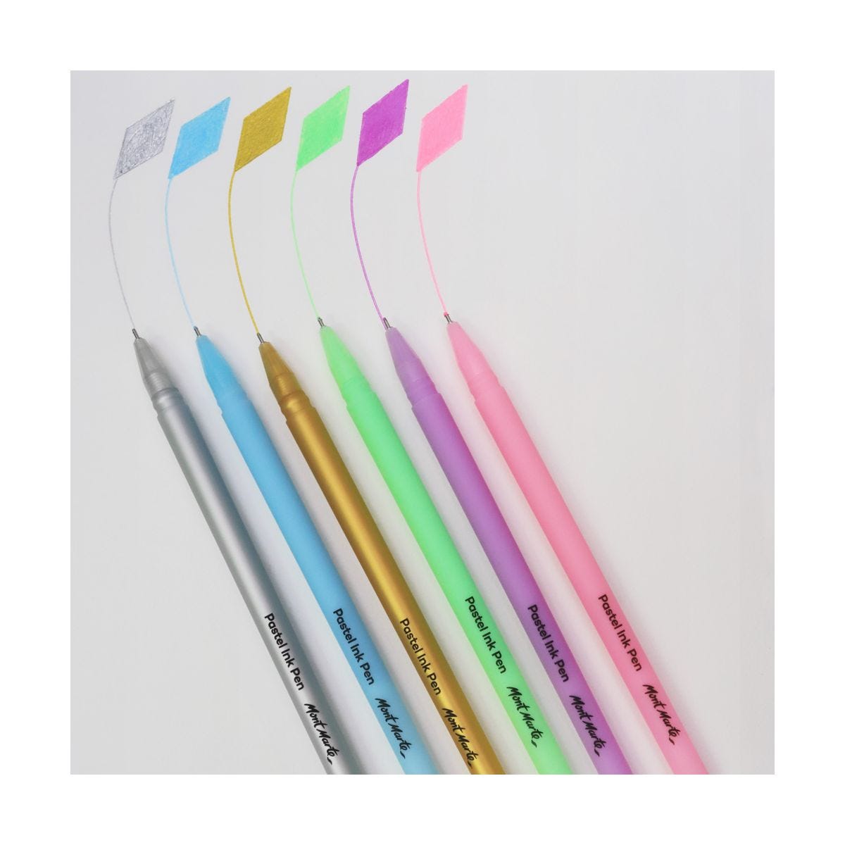 Mont Marte Pastel Ink Pens Fine Tip 6pc image 5