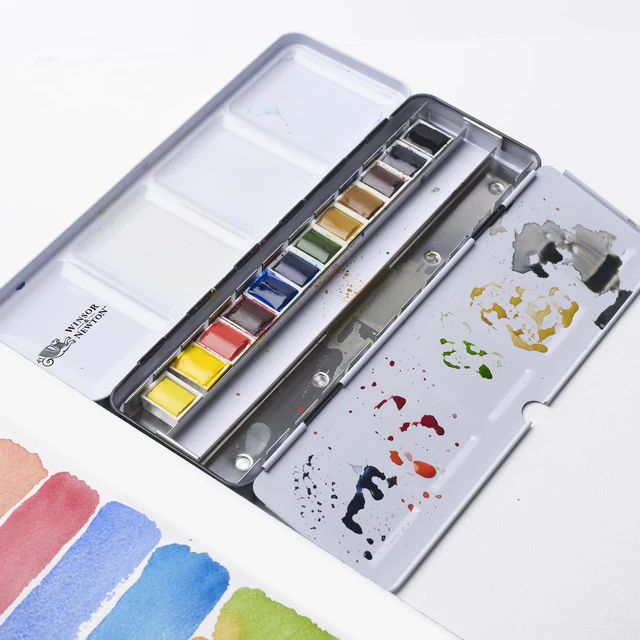 Winsor and Newton Professional Watercolour Set Customisable Travel Tin image 5