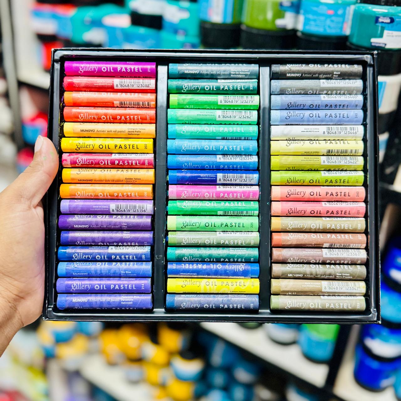 Mungyo Gallery Artists Soft Oil Pastels 48 Colour Assorted image 2