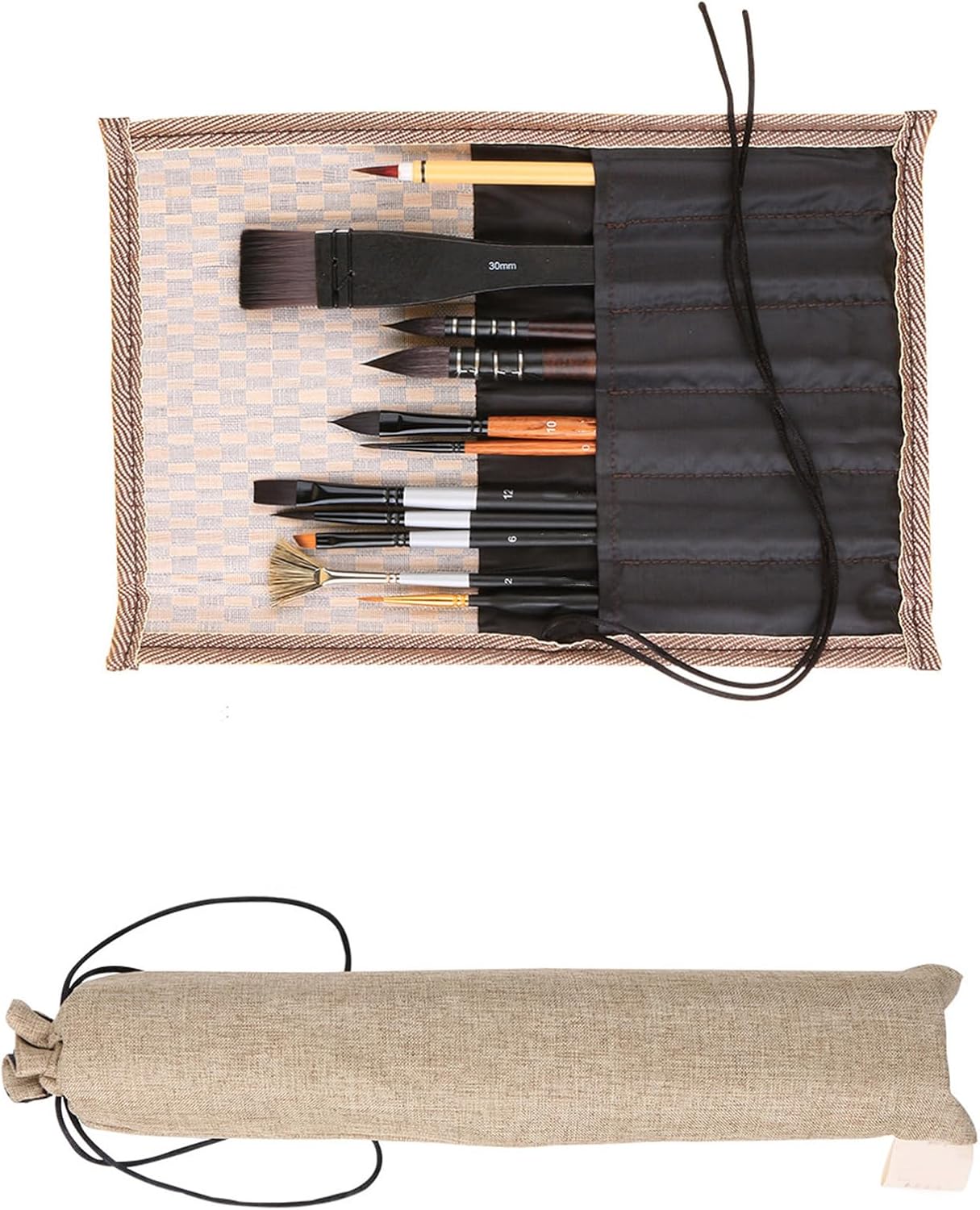 Giorgione Mixed natural Squirrel Brush Set G-777 image 8