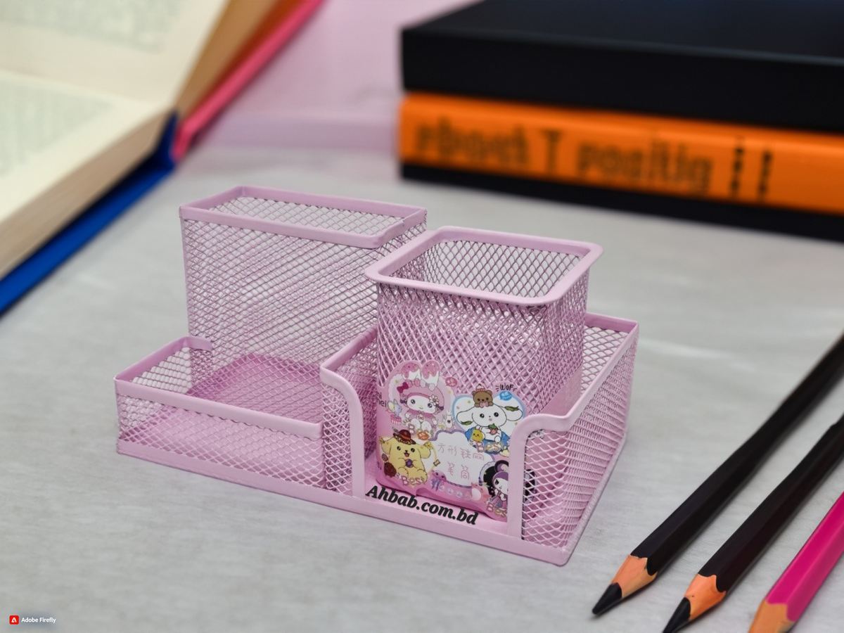 Kawaii Mesh Organizer + Pen Holder image 5