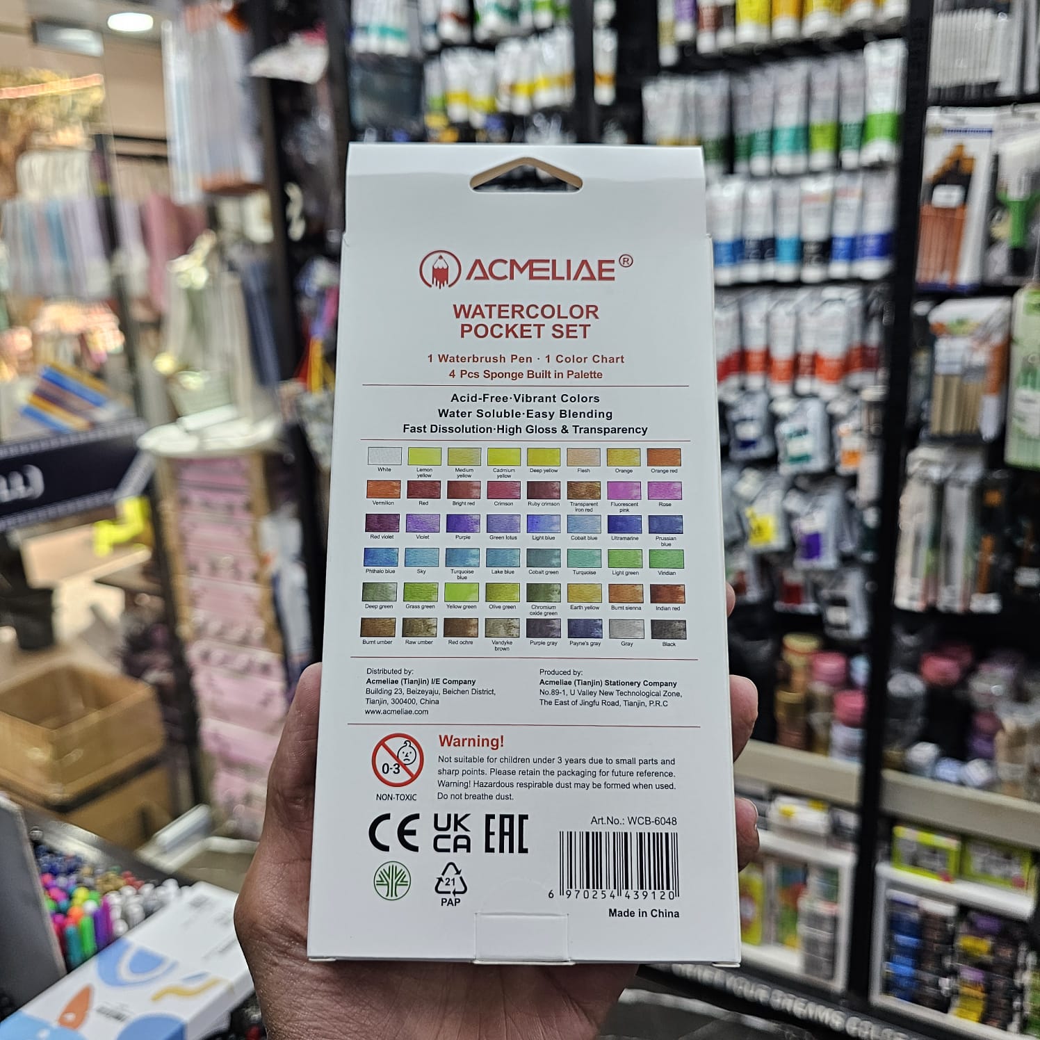 Acmeliae Watercolor Pocket Set 48pc image 6