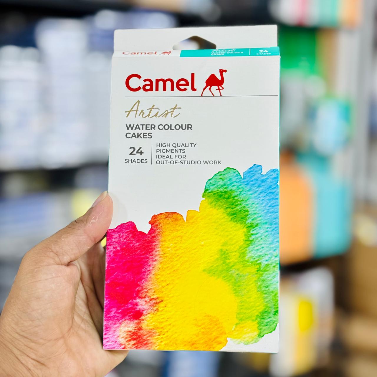 Camel Artist watercolor cakes 24 Shade image 4