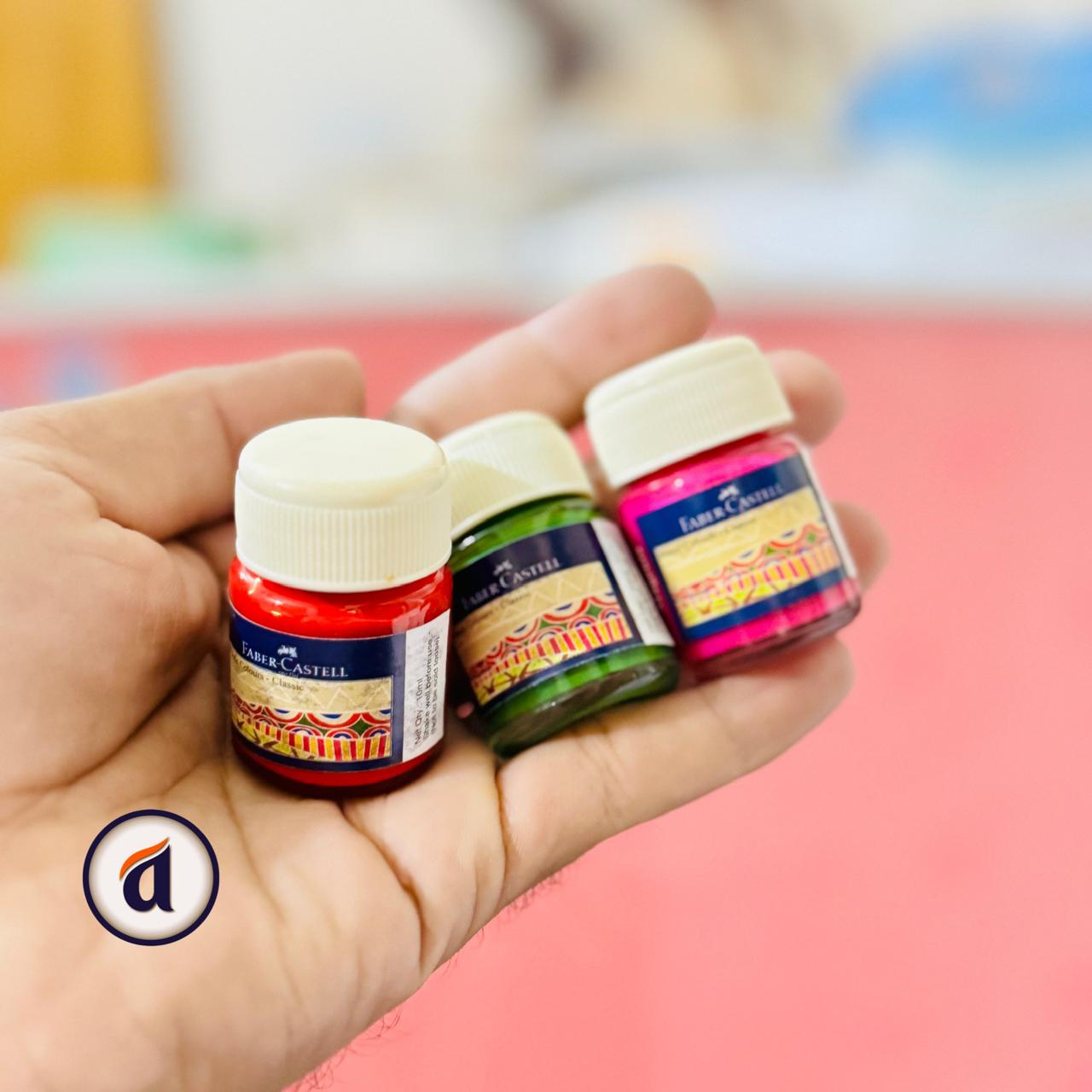 Faber Castell Fabric Color 10ml set image 5