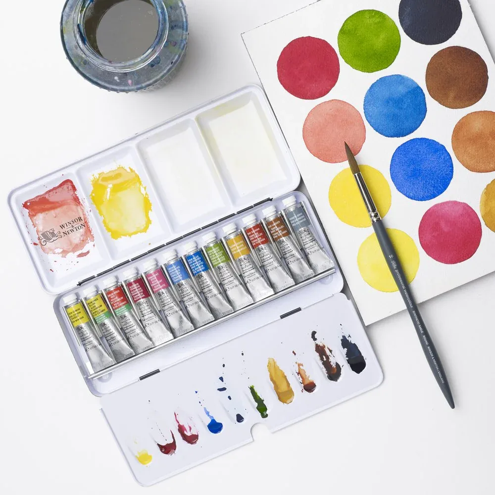 Winsor&Newton Professional Watercolour Set  Tube Travel Tin - 12x5ml image 5