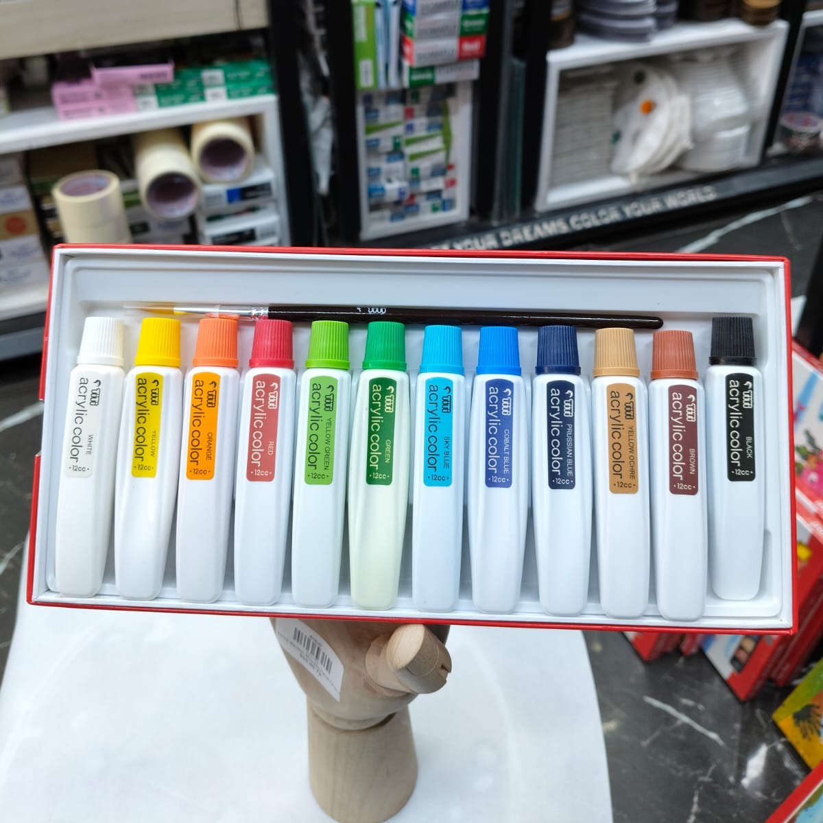 TITI – 12 Acrylic Colors (12ml) Set image 2
