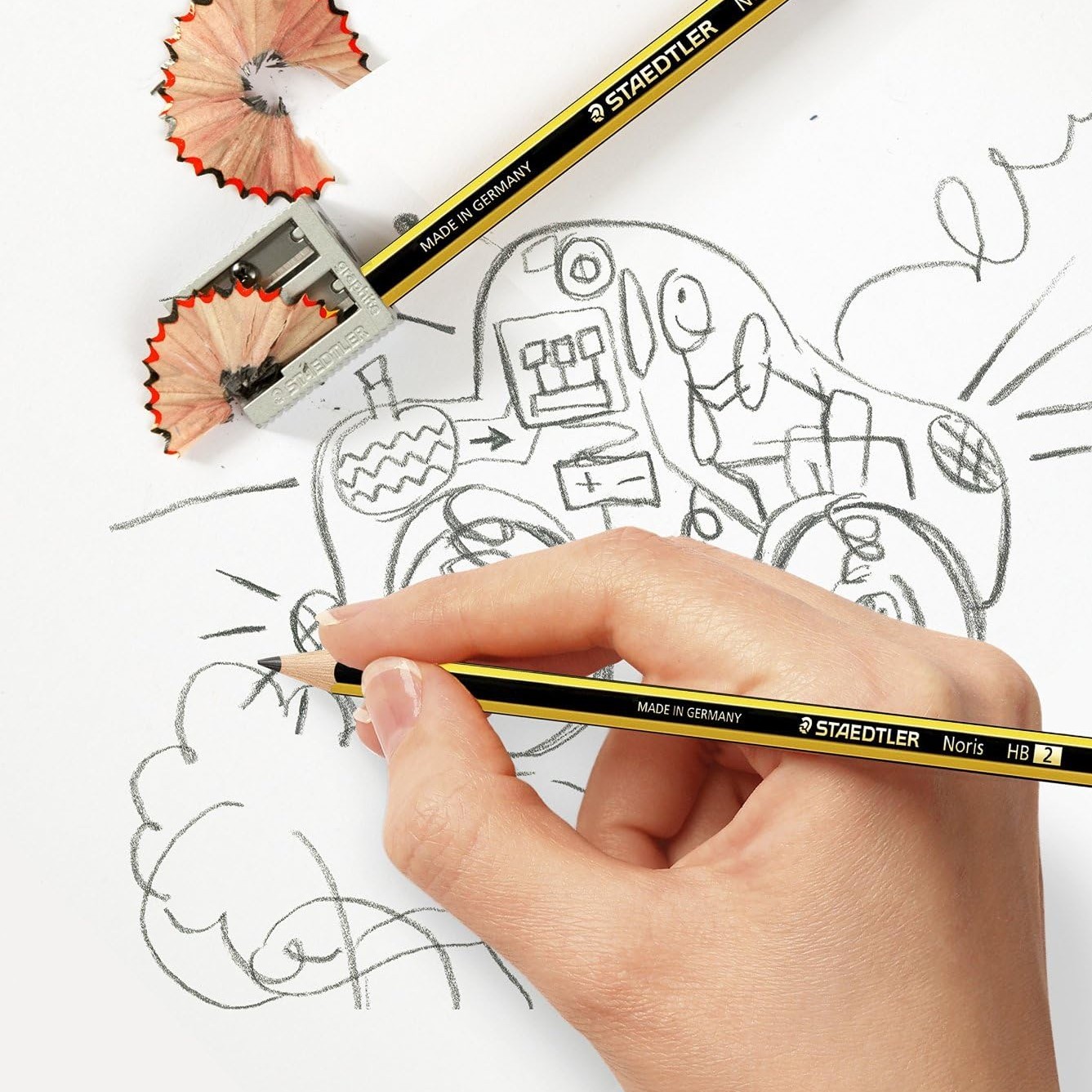 Staedtler Noris HB Pencil MADE IN GERMANY image 2