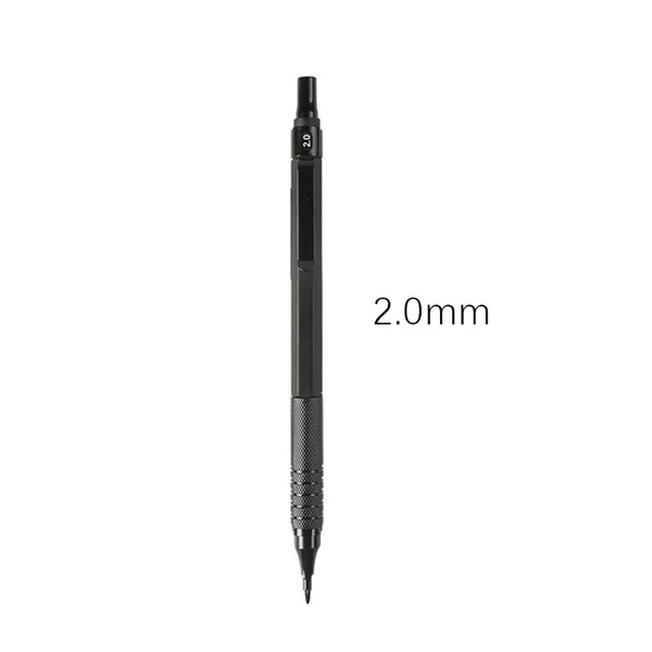 Chinaes Metal Mechanical Pencil 2mm With 6pes lead image 2