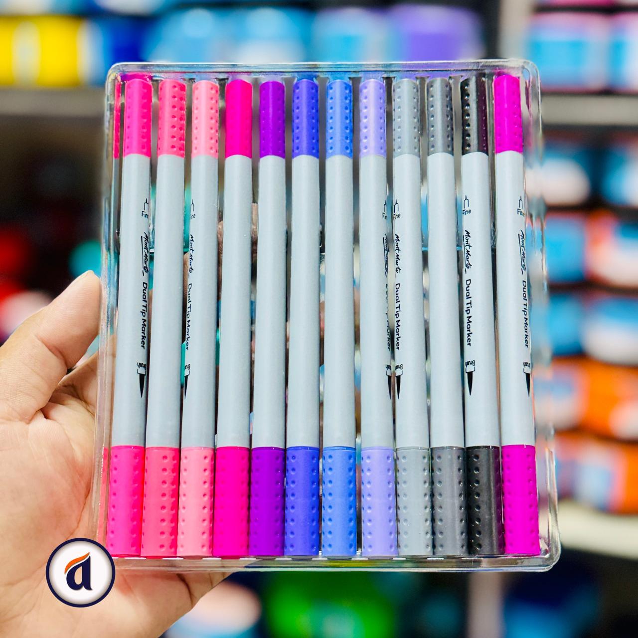 Mont Marte Dual Tip Brush/Fineliners 48pc image 5