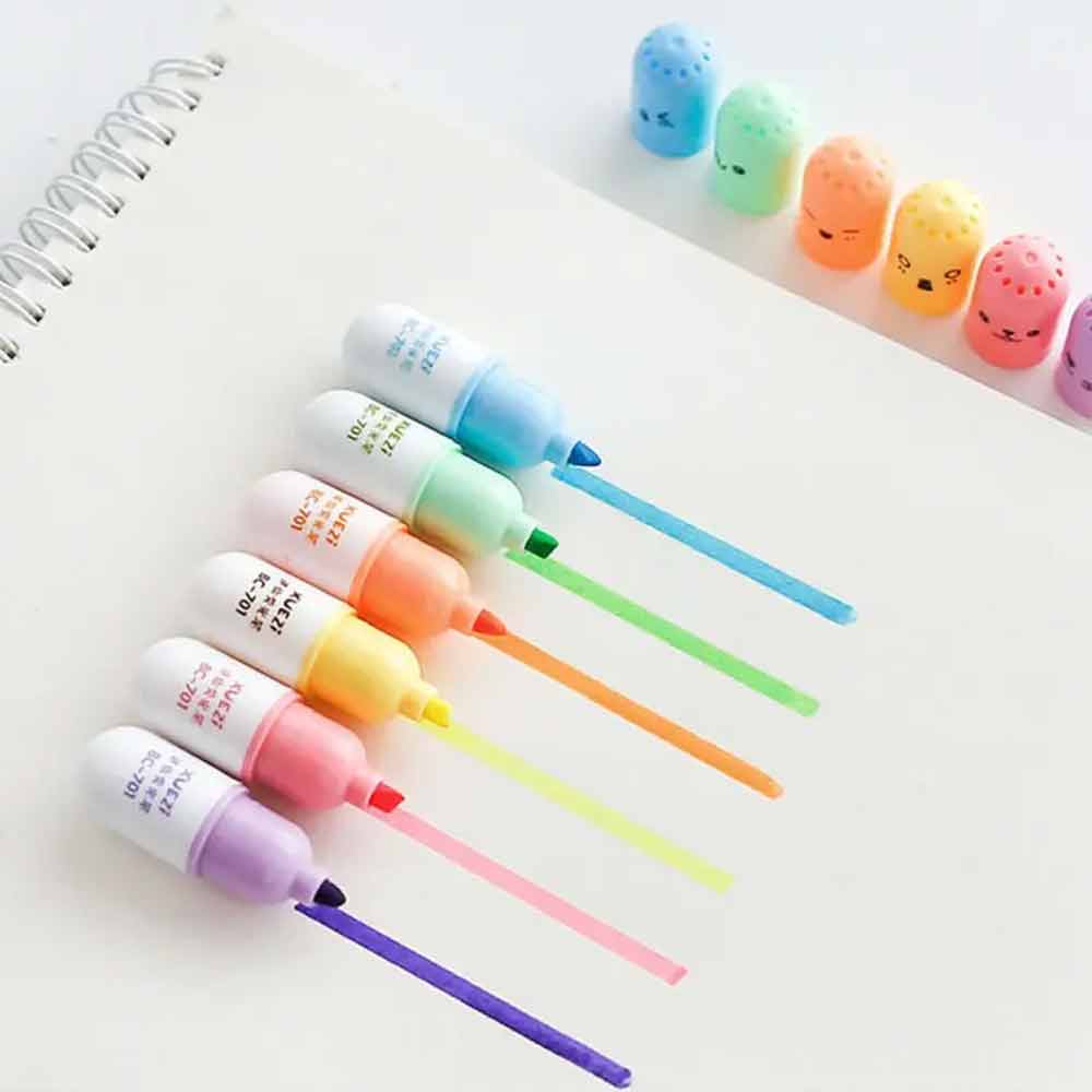 Capsule Highlighters 6pc set image 2