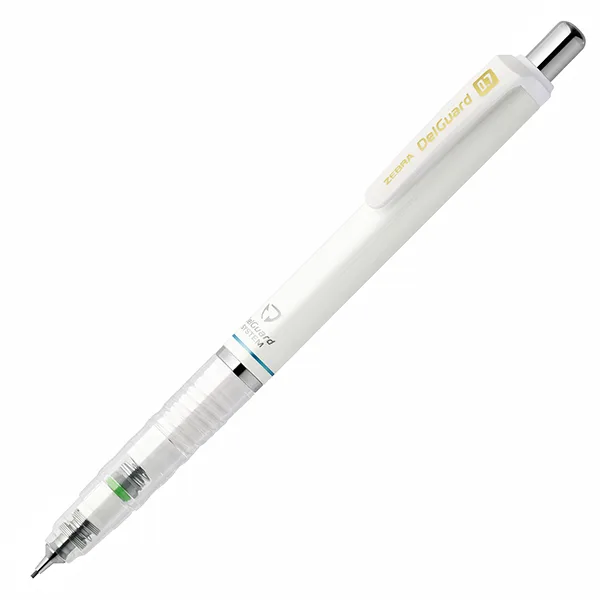 ZEBRA Unbreakable Mechanical Pencil DelGuard 0.7mm P-MAB85-N2-W WHITE image 2