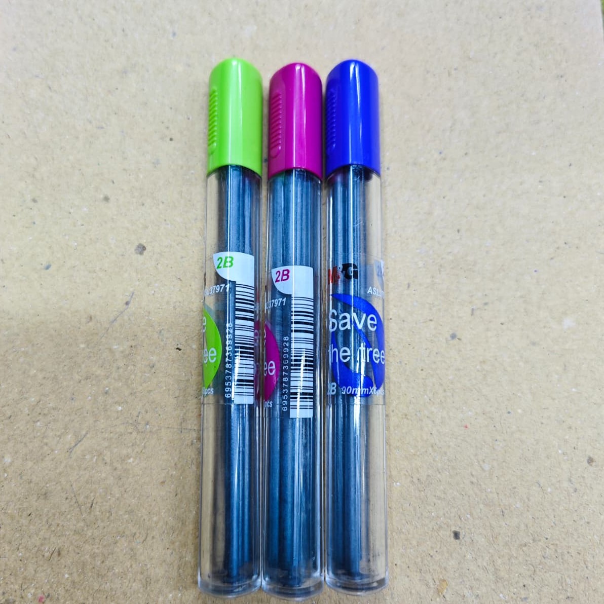 M&G Mechanical Pencil lead 2mm 2b image 4