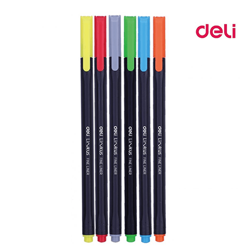 Deli Linkus Colours Pen 6pc image 2